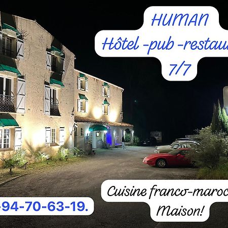 Human Hotel Restaurant Park Villecroze Exterior photo